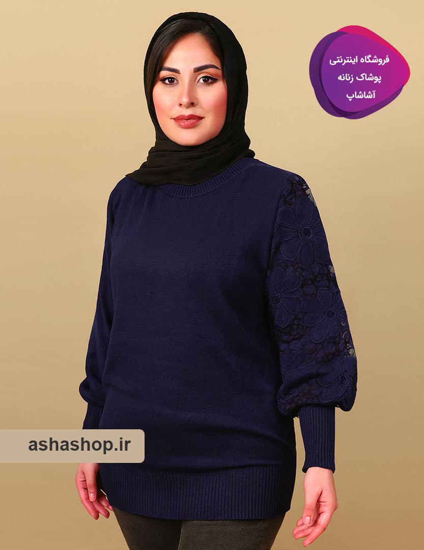 بلوز بافت طرح روژین — تصویر ۶