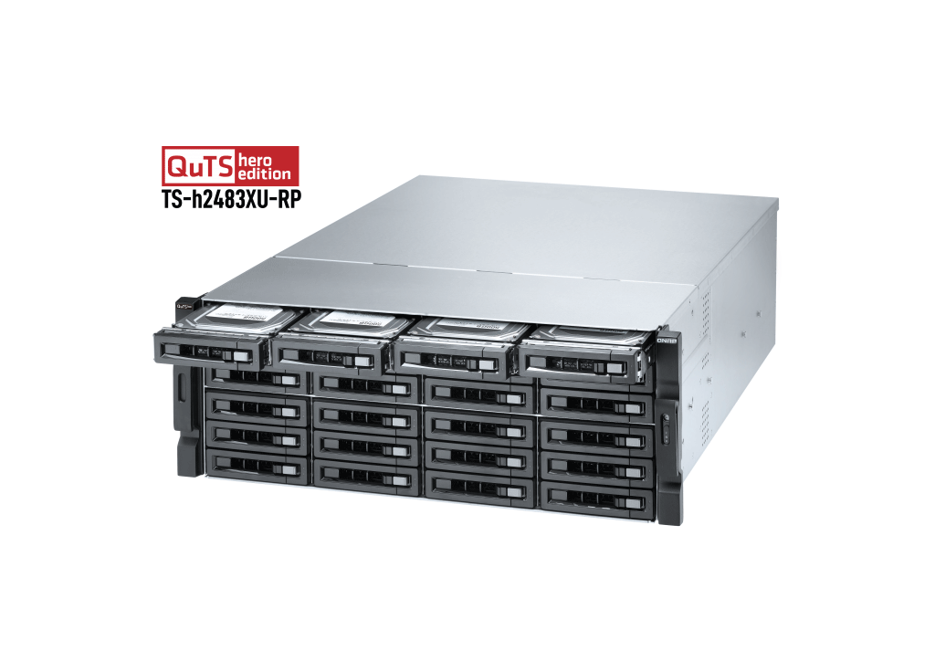 ذخیره ساز QNAP TS-h2483XU-RP-E2236-128G — تصویر ۳