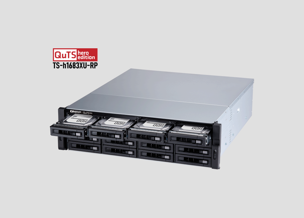 ذخیره ساز QNAP TS-h1683XU-RP-E2236-128G — تصویر ۳