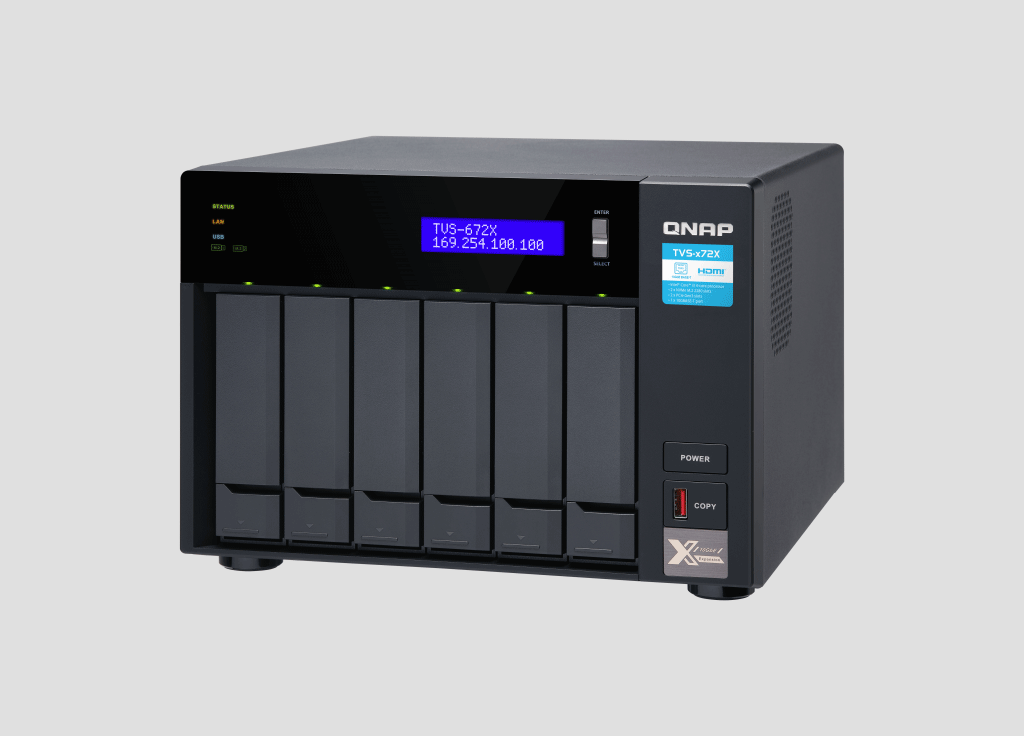 ذخیره ساز QNAP TVS-672X-i3-8G — تصویر ۳