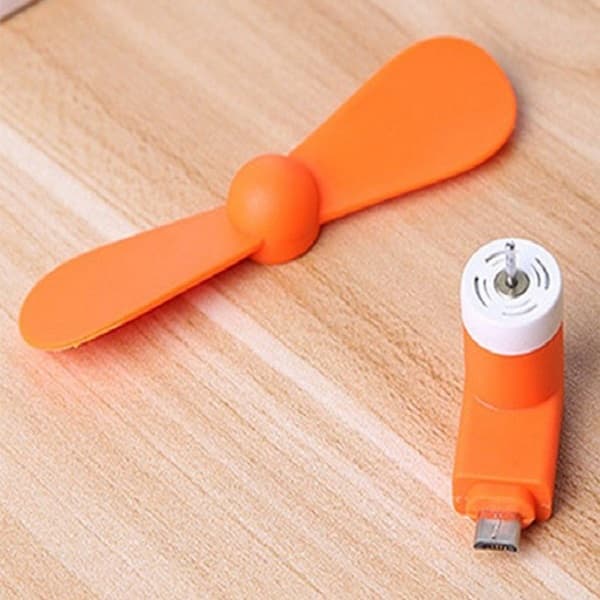 پنکه همراه موبایل مدل OTG Mini USB — تصویر ۴