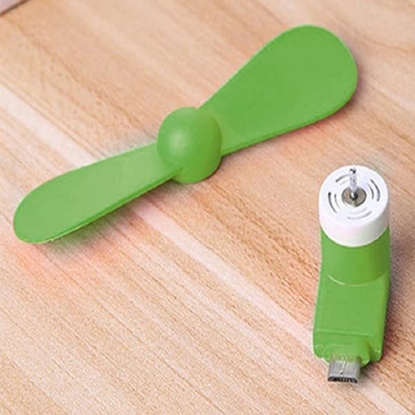 پنکه همراه موبایل مدل OTG Mini USB — تصویر ۵