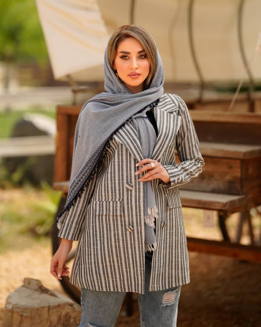 مانتو کتی دکمه دار سایز ۳۶ تا ۴۴ — تصویر ۳