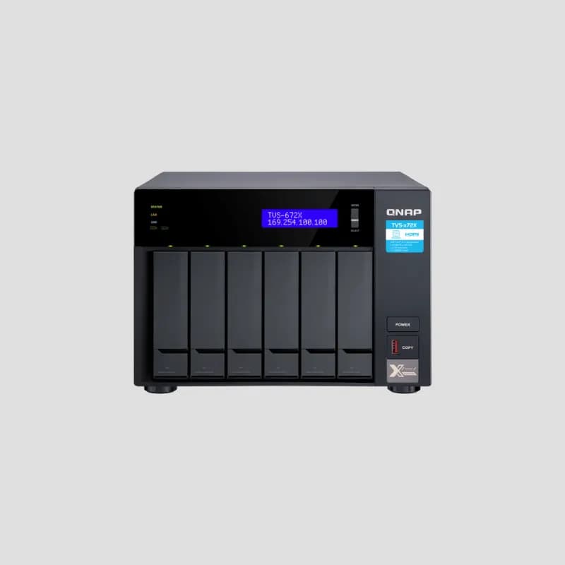 ذخیره ساز QNAP TVS-672X-i5-8G