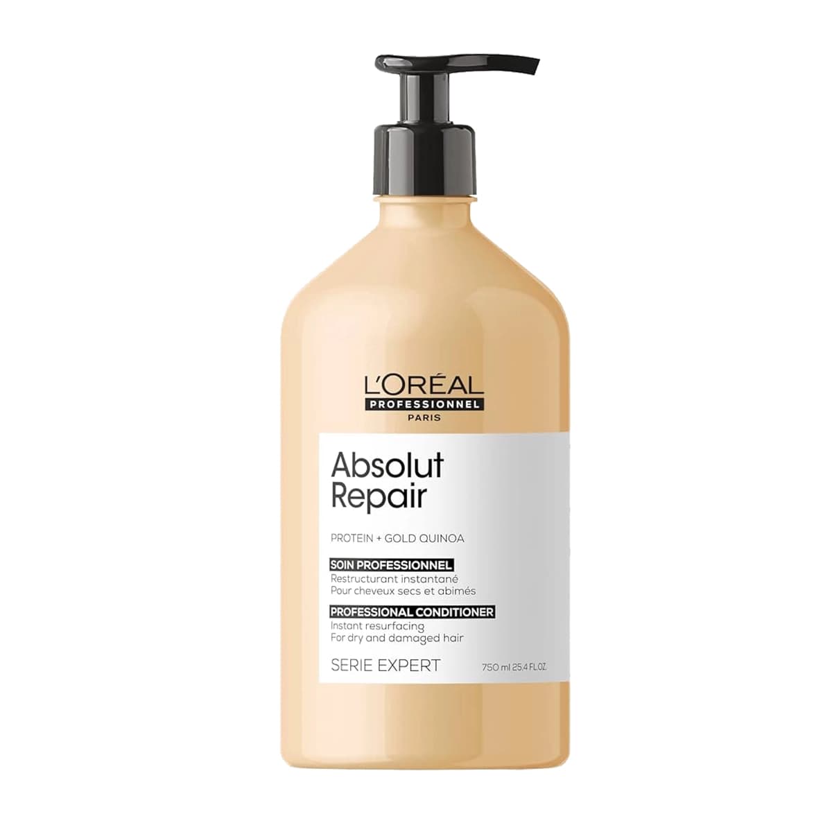ماسک مو داخل حمام پمپی لورال پروفشنال مدل ابسولوت ریپیر Loreal Absolut Repair