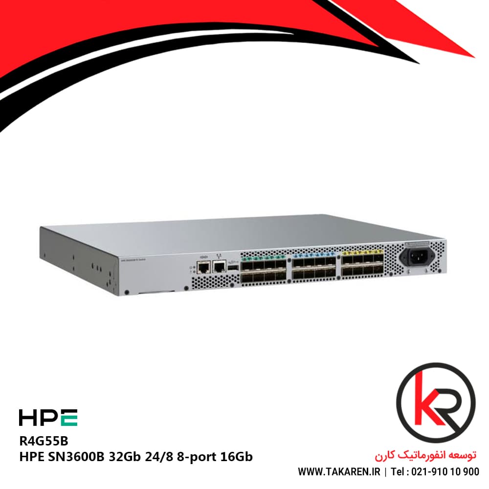 HPE SN3600B 32Gb 24/8 8‑port 16Gb | R4G55B