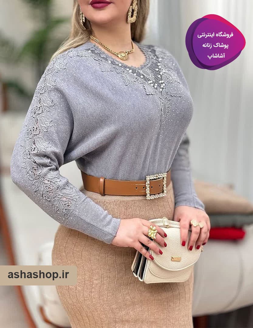 بلوز موهر گپ طرح پرنیا — تصویر ۳