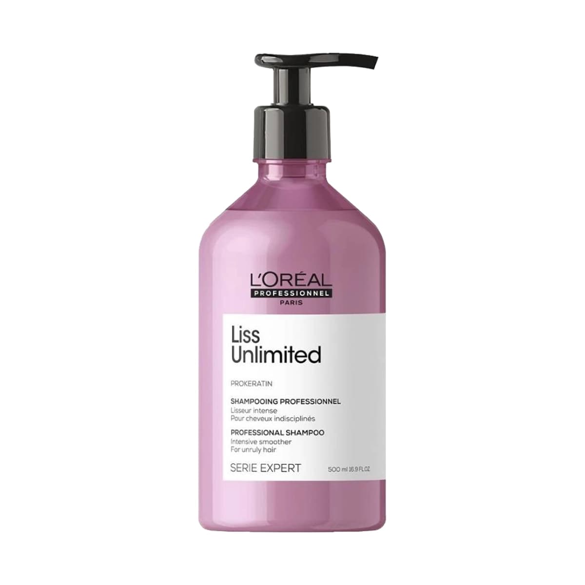 شامپو لورال پروفشنال مدل لیس آنلیمیتد پمپی Loreal Liss Unlimited — تصویر ۲