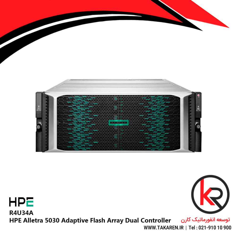 ذخیره ساز HPE Alletra 5030 Adaptive Flash Array Dual Controller | R4U34A