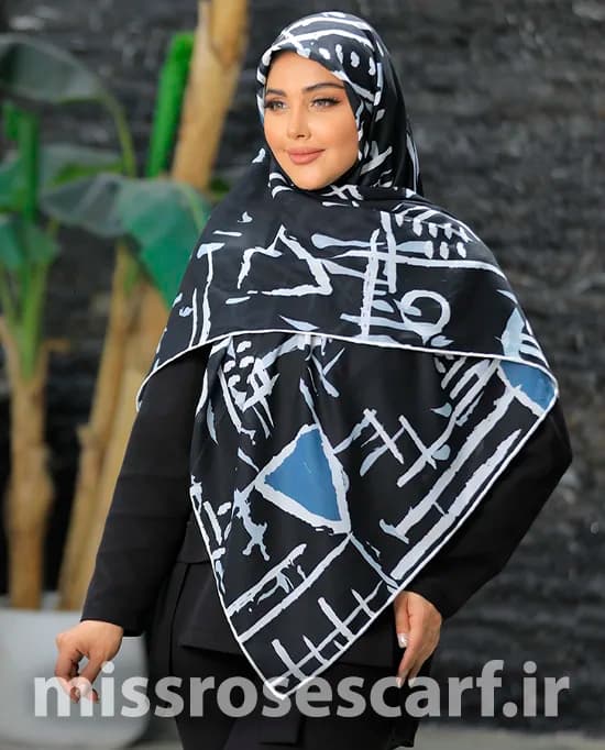 روسری طرح آوین — تصویر ۲