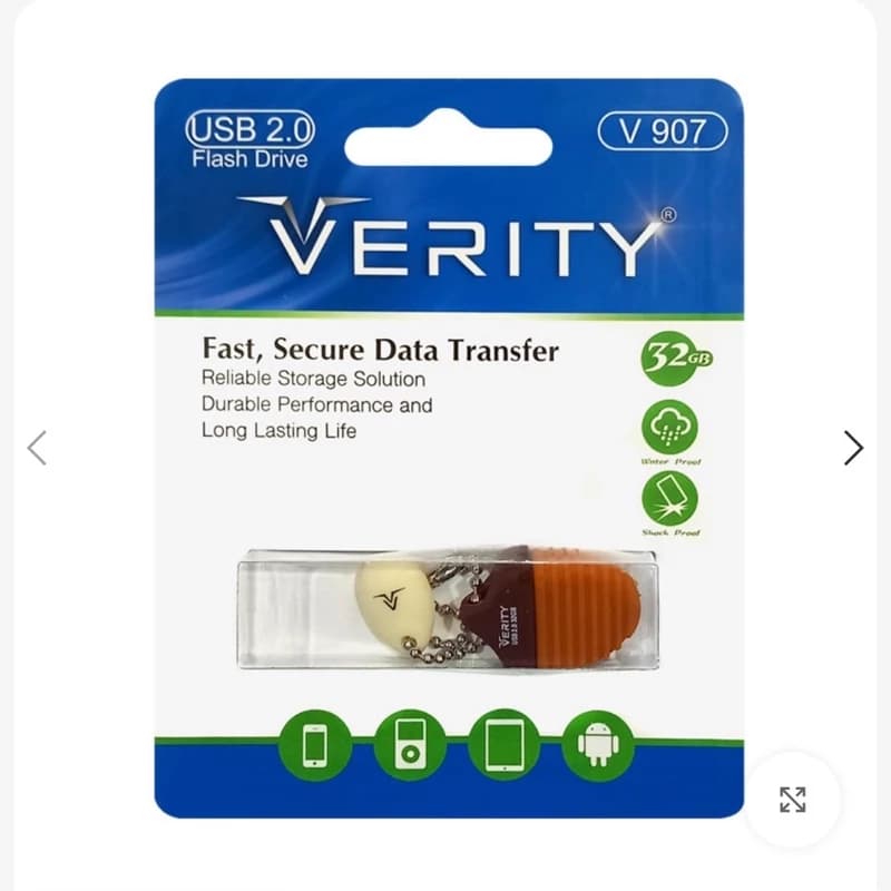 فلش 32 گیگ VERITYمدل V907 USB 2.0