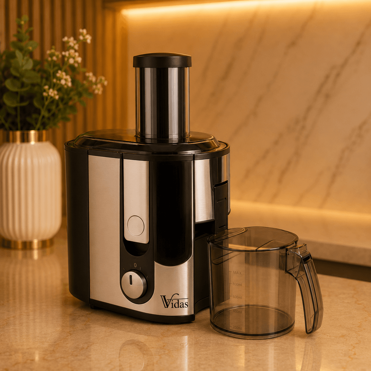 آبمیوه گیری ویداس مدل VIR3605 ظرفیت ۱ لیتر تک کاره