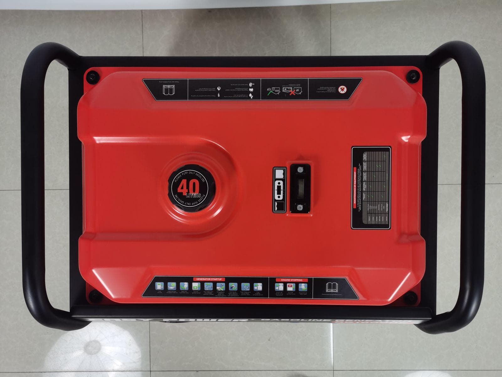 موتوربرق بنزینی 10 کیلووات ایزی پاور مدل RG18000E — تصویر ۳