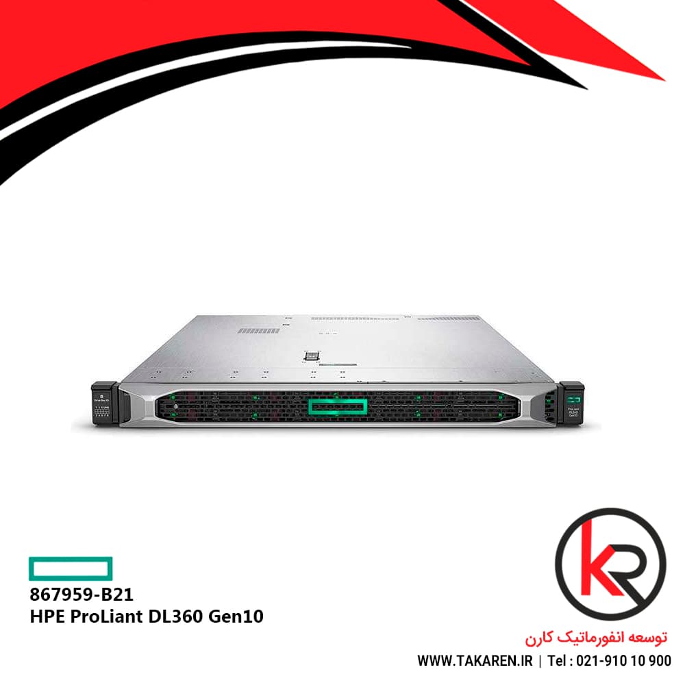 سرور اچ پی HPE ProLiant DL360 Gen10 I 867959-B21