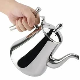 قوری عربی یونیک ظرفیت ۱ لیتر استیل — تصویر ۳