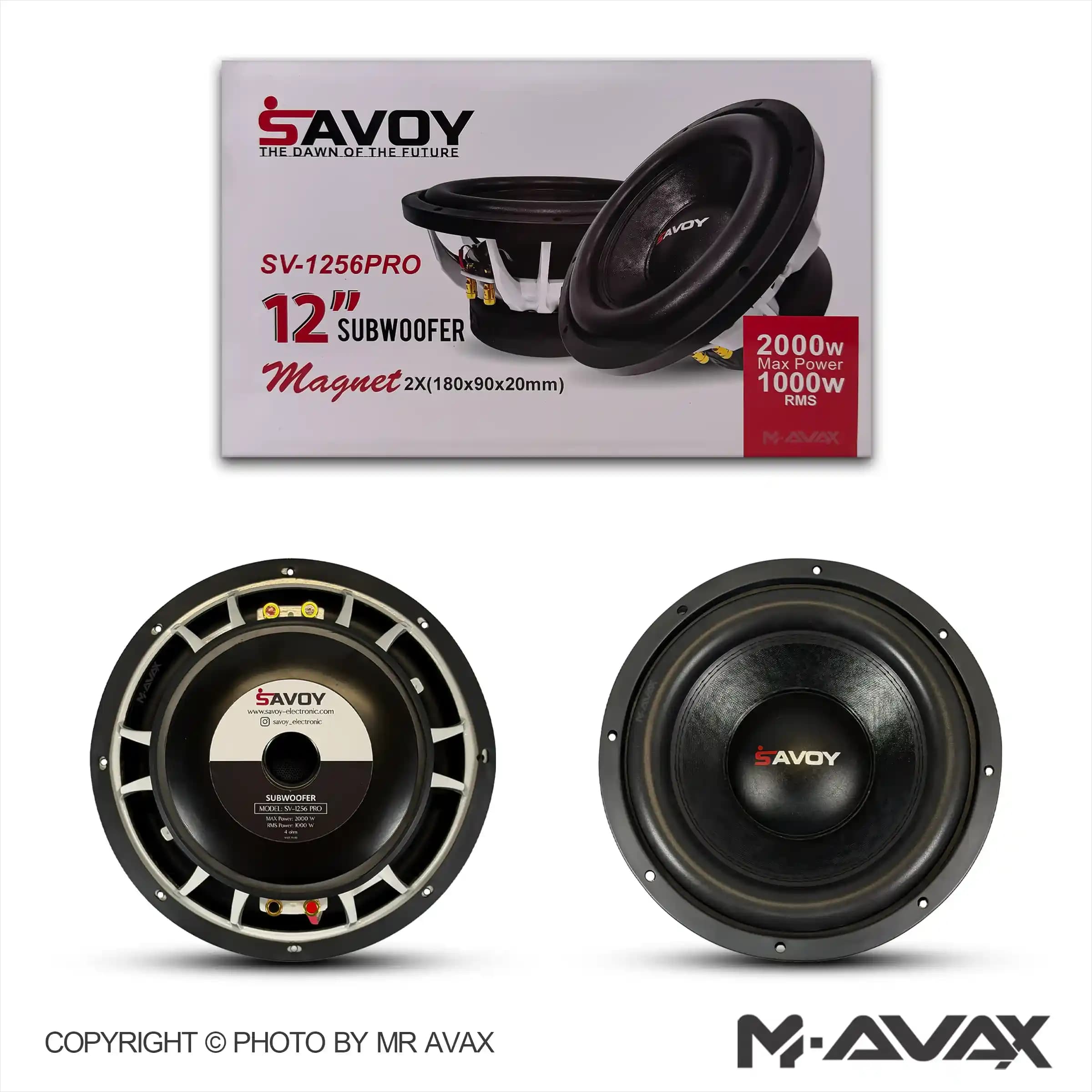ساب ووفر 12 اینچ ساووی SV-1256PRO