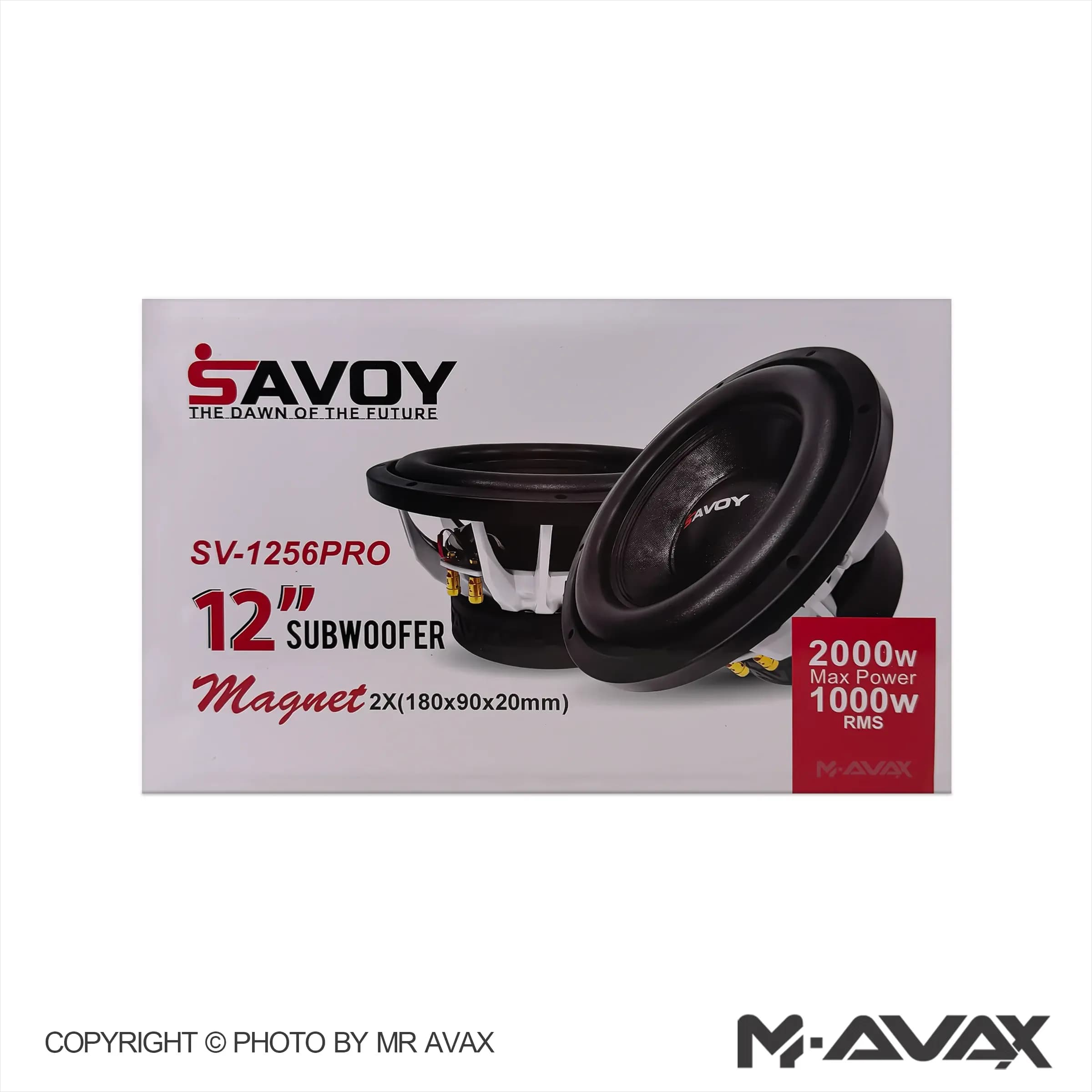 ساب ووفر 12 اینچ ساووی SV-1256PRO — تصویر ۲