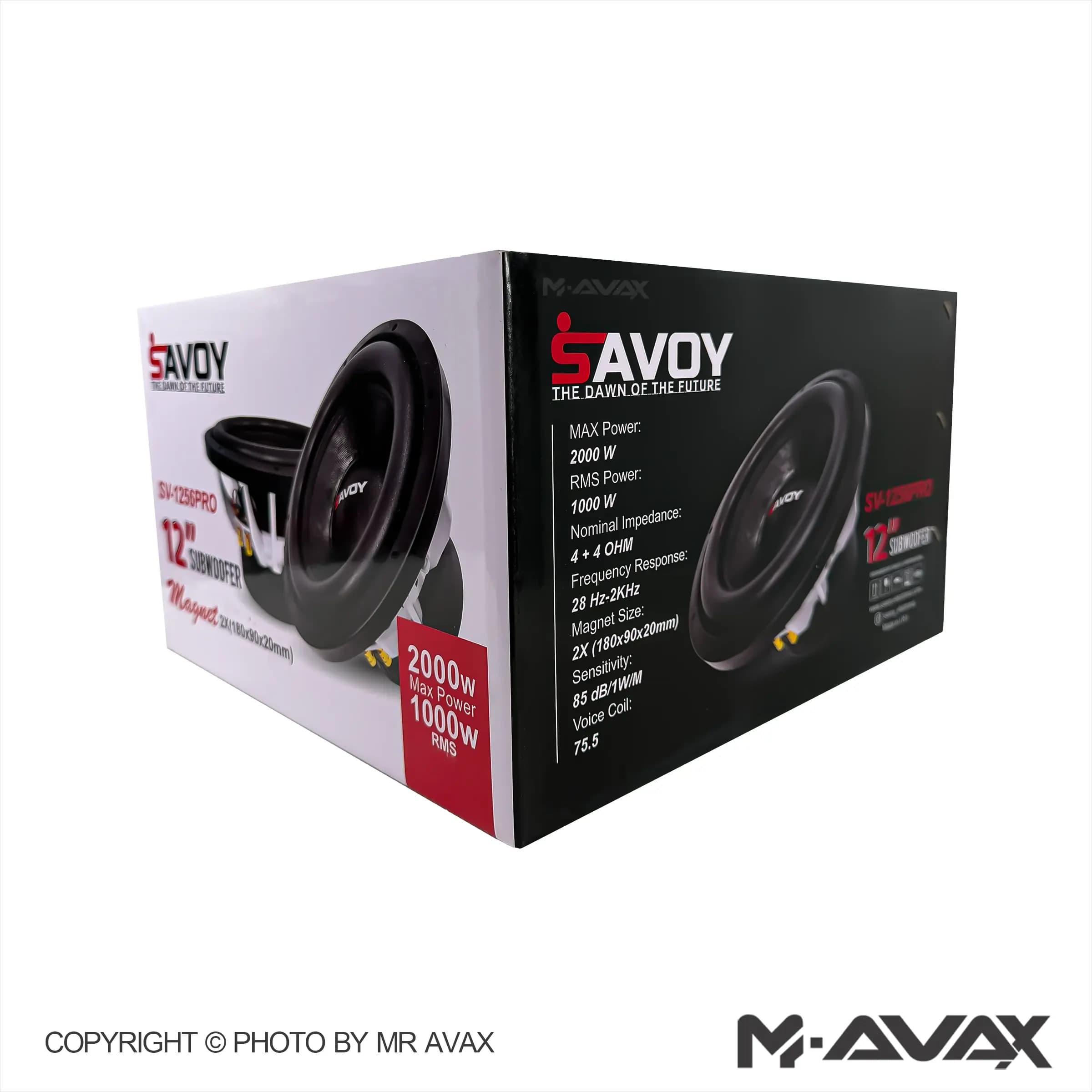 ساب ووفر 12 اینچ ساووی SV-1256PRO — تصویر ۳