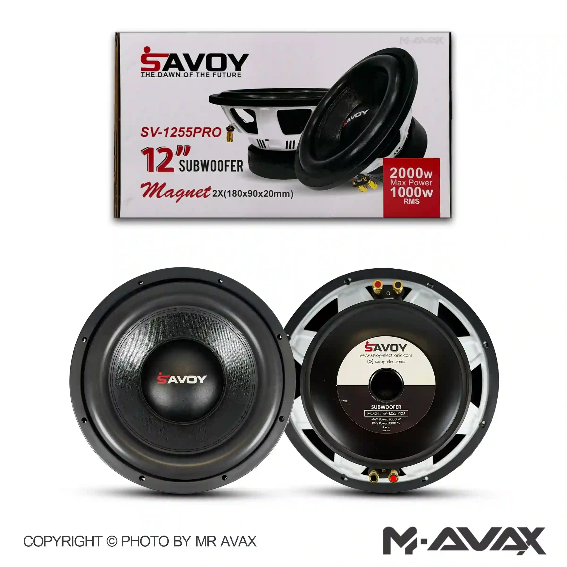 ساب ووفر 12 اینچ ساووی SV-1255PRO
