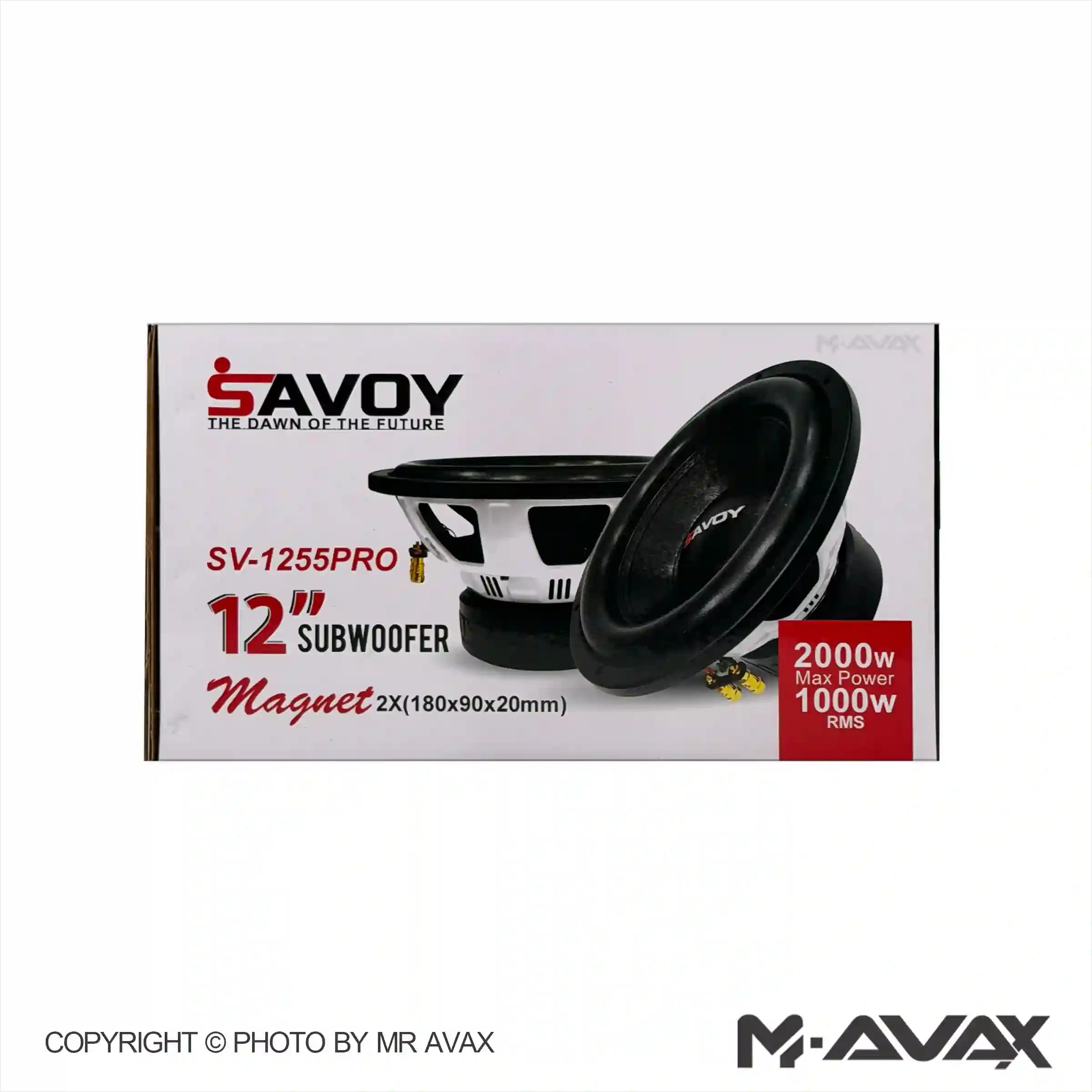 ساب ووفر 12 اینچ ساووی SV-1255PRO — تصویر ۲