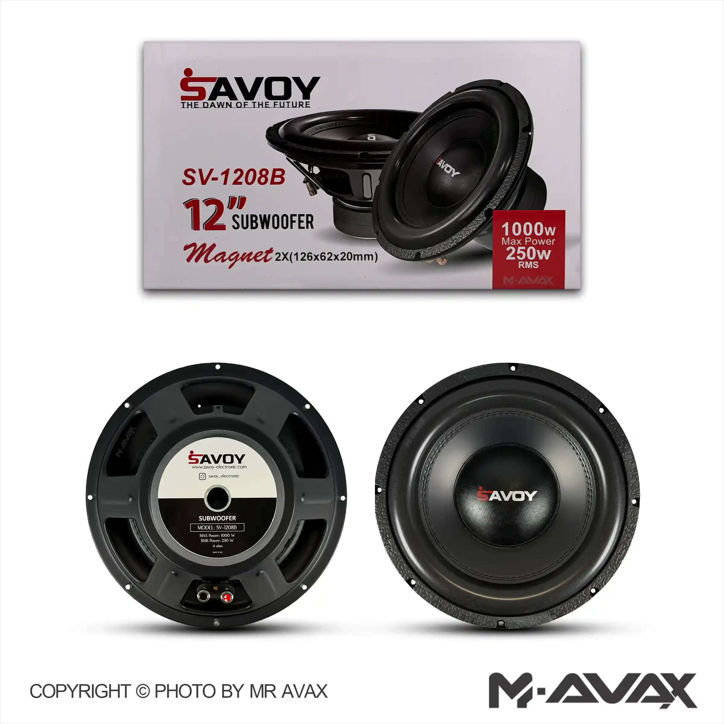 ساب ووفر 12 اینچ ساووی SV-1208
