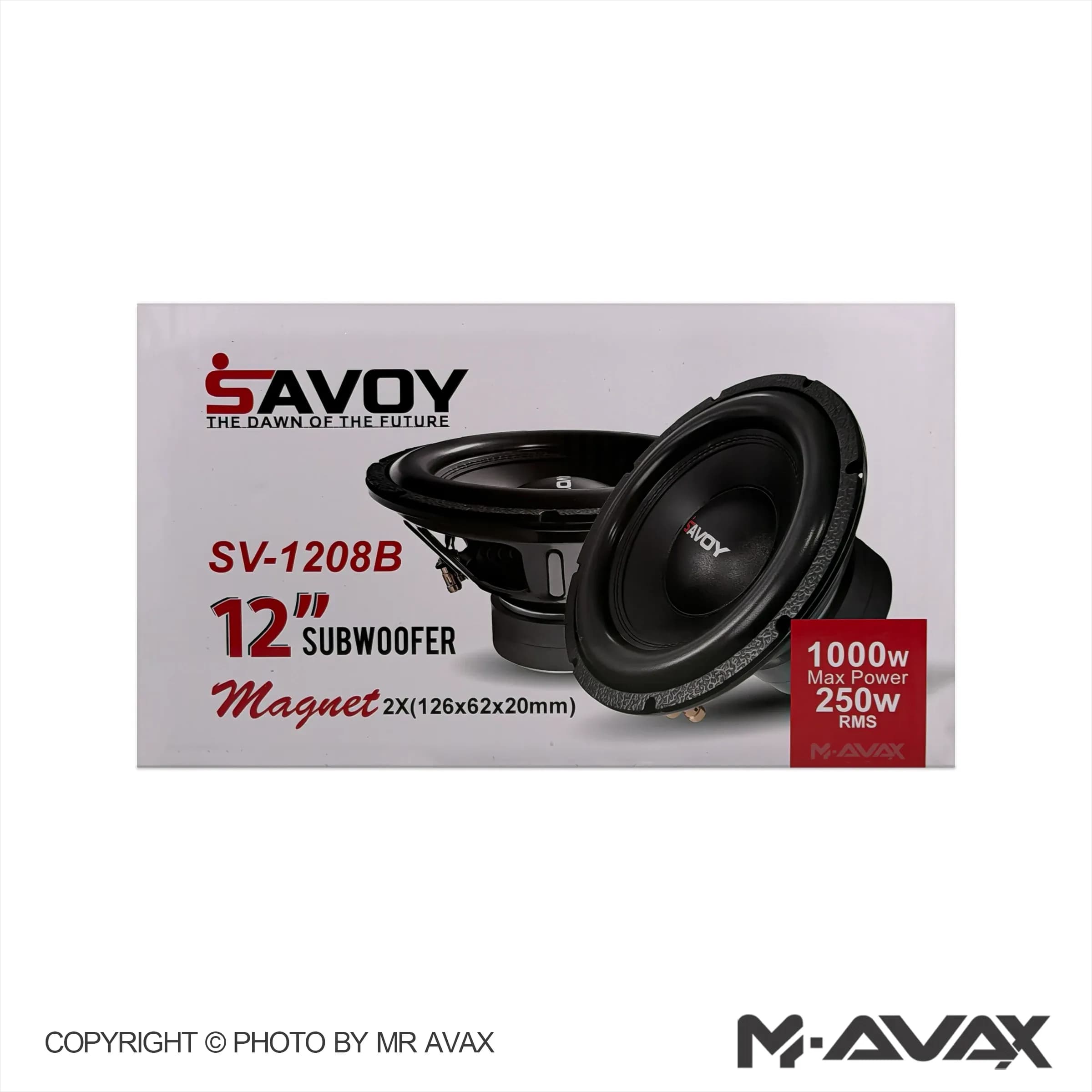 ساب ووفر 12 اینچ ساووی SV-1208 — تصویر ۲