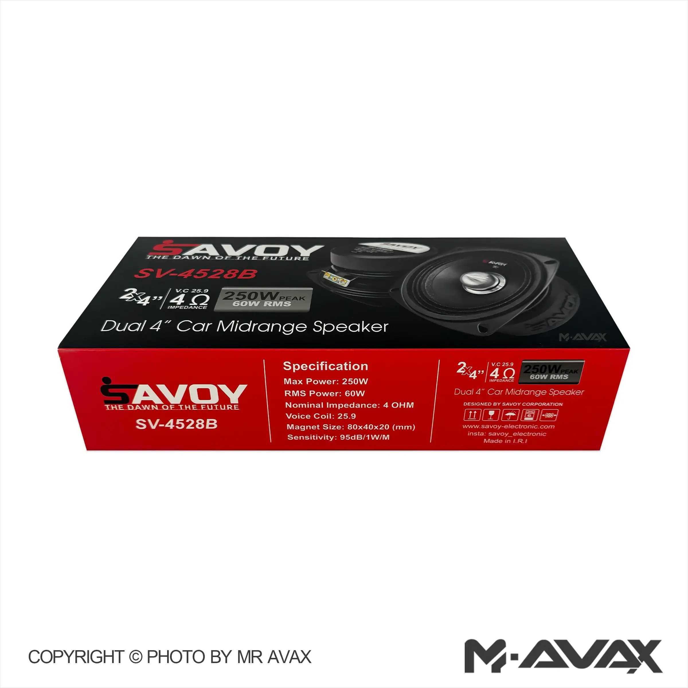 میدرنج 4 اینچ ساووی مدل SV-4528 (دو عددی) — تصویر ۳