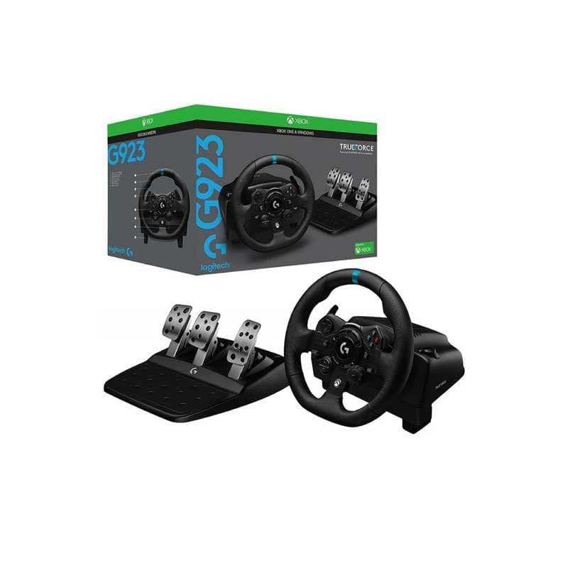 دسته فرمان و پدال بازی لاجیتک مدل Logitech G923 Gaming Controller for PS4 PS5 PC