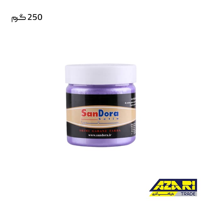 رنگ تزئینی ویولت ساندورا کد 134 (250گرم)