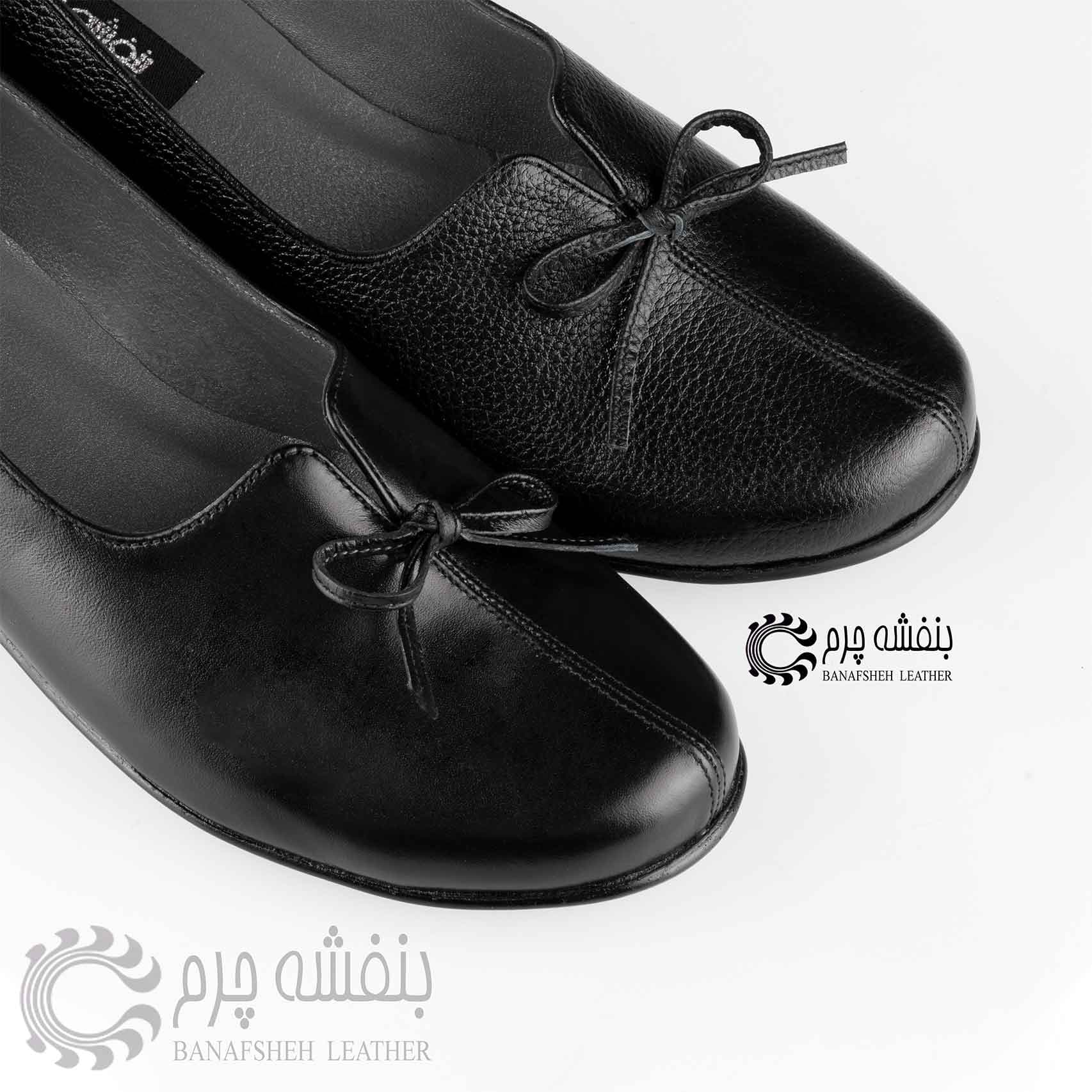 کفش زنانه چرم پروانه — تصویر ۲