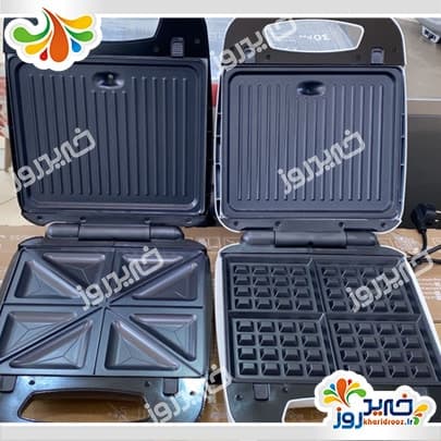 ساندویچ ساز 3 کاره فوما مدل fu-2043 — تصویر ۳