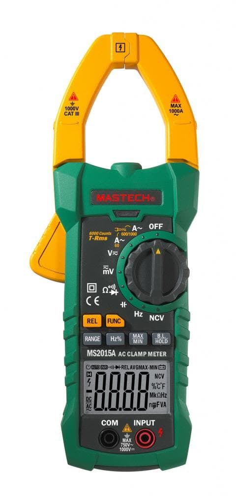 آمپرمتر 1000 آمپر AC مدل MASTECH MS2015A — تصویر ۲