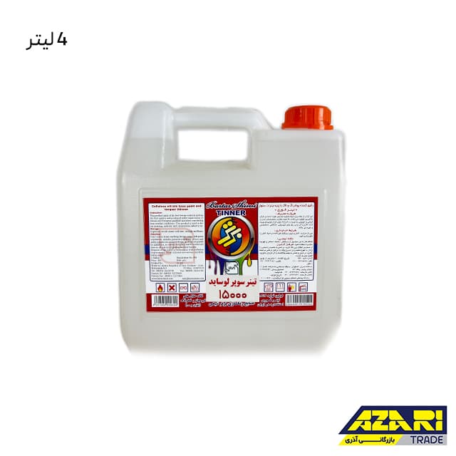 تینر فوری برتر 15000 گالن چهار لیتر