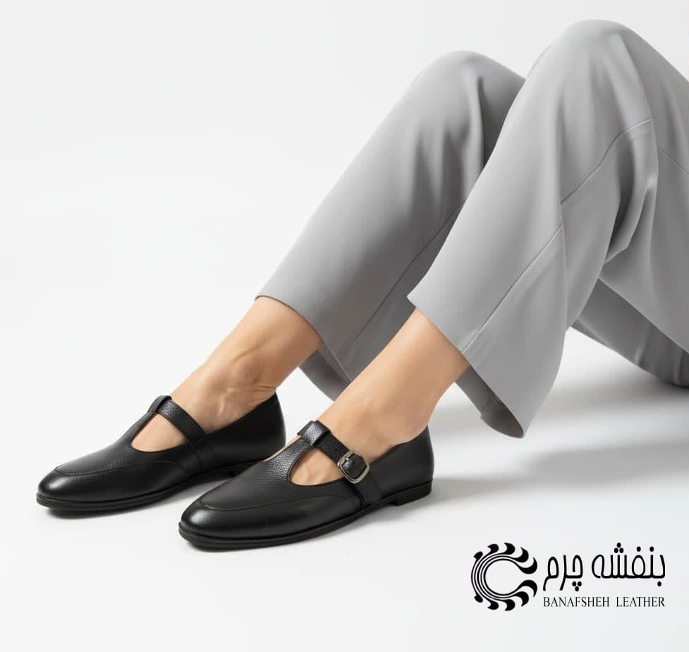 کفش زنانه چرم صبا — تصویر ۵