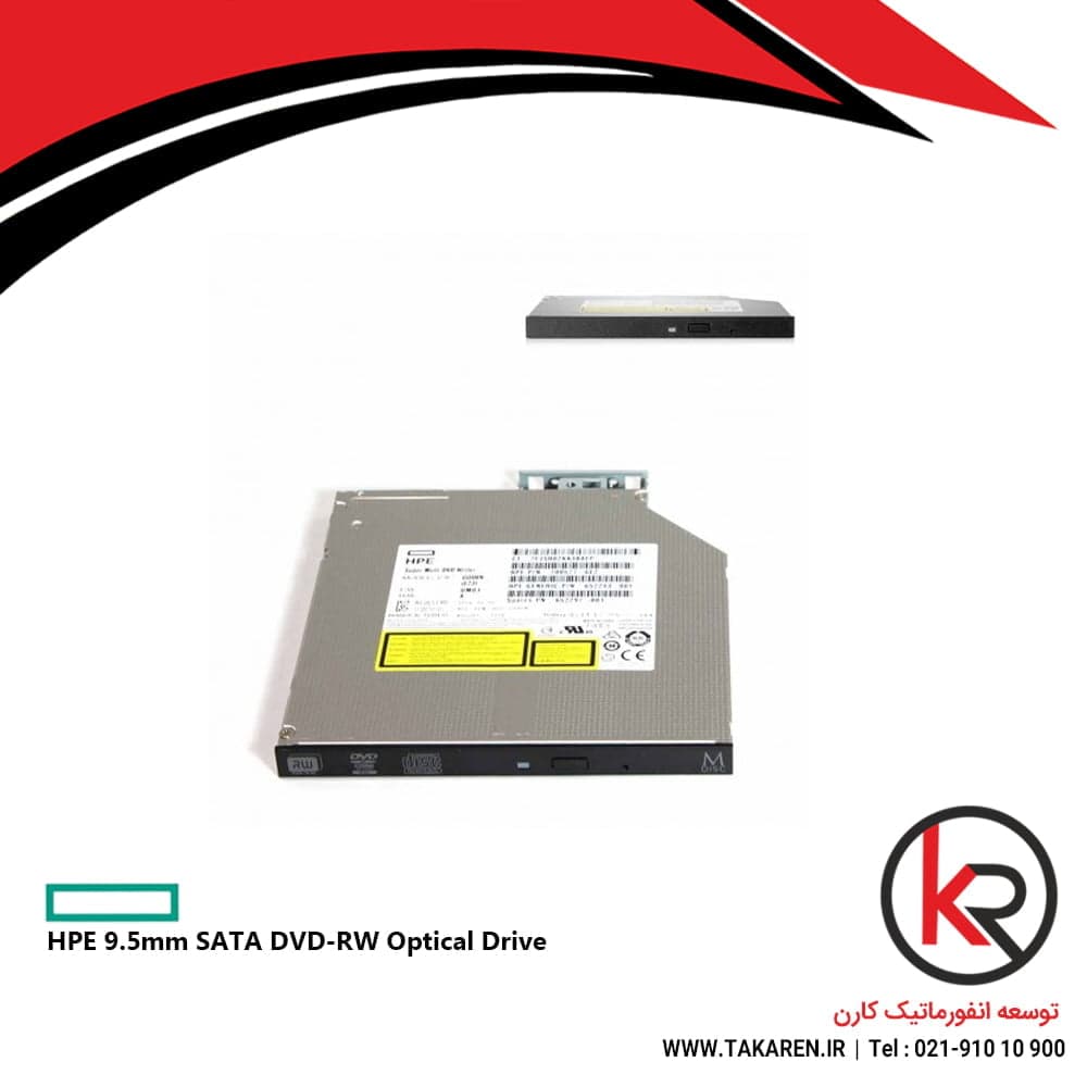 درایو DVD اچ پی مدل HPE 9.5mm SATA DVD-RW Optical Drive