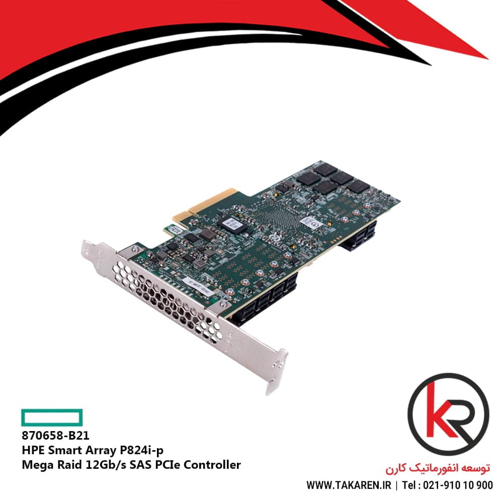کارت Raid اچ پی مدل HPE Smart Array P824i-p MR G10 | 870658-B21