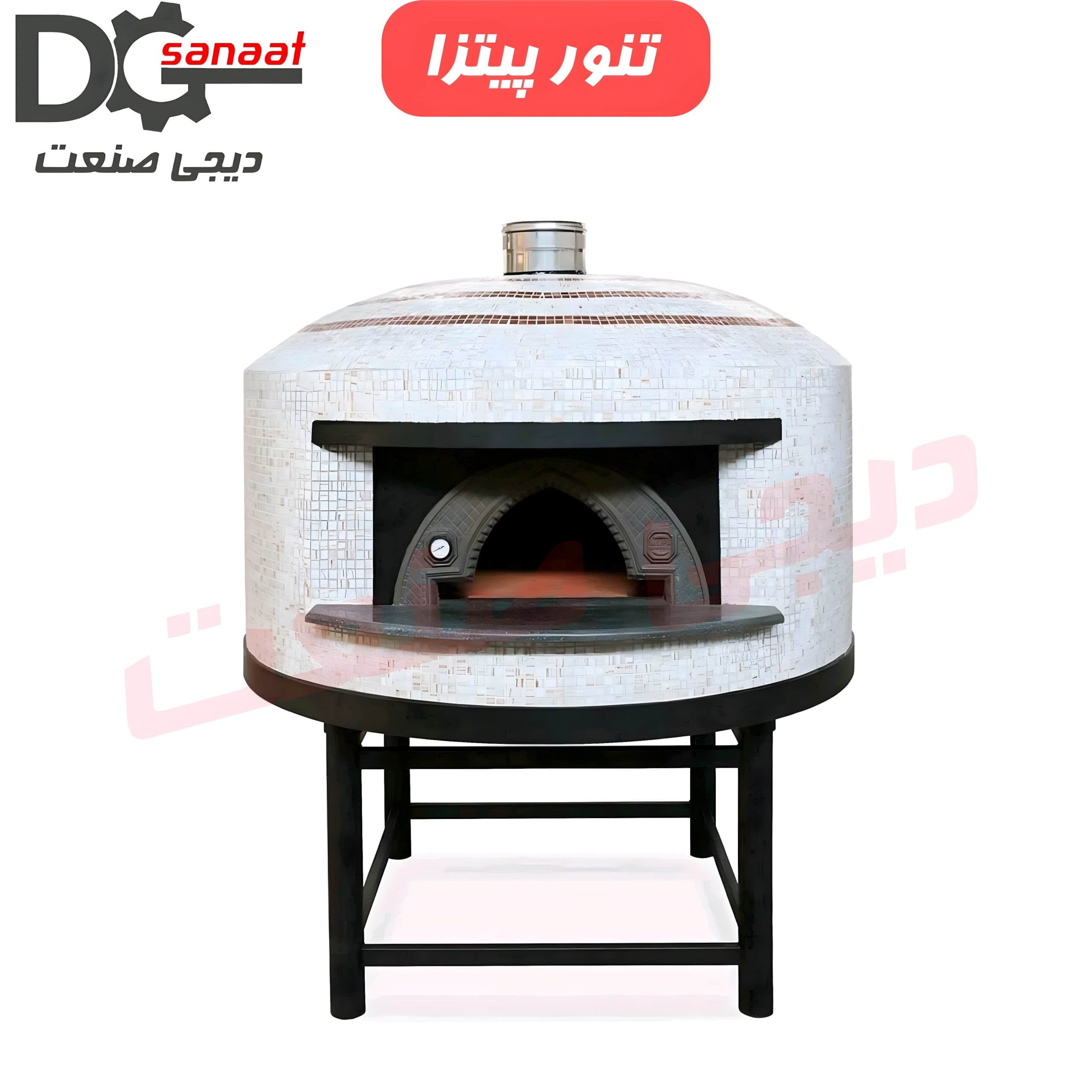 تنور پیتزا آجری