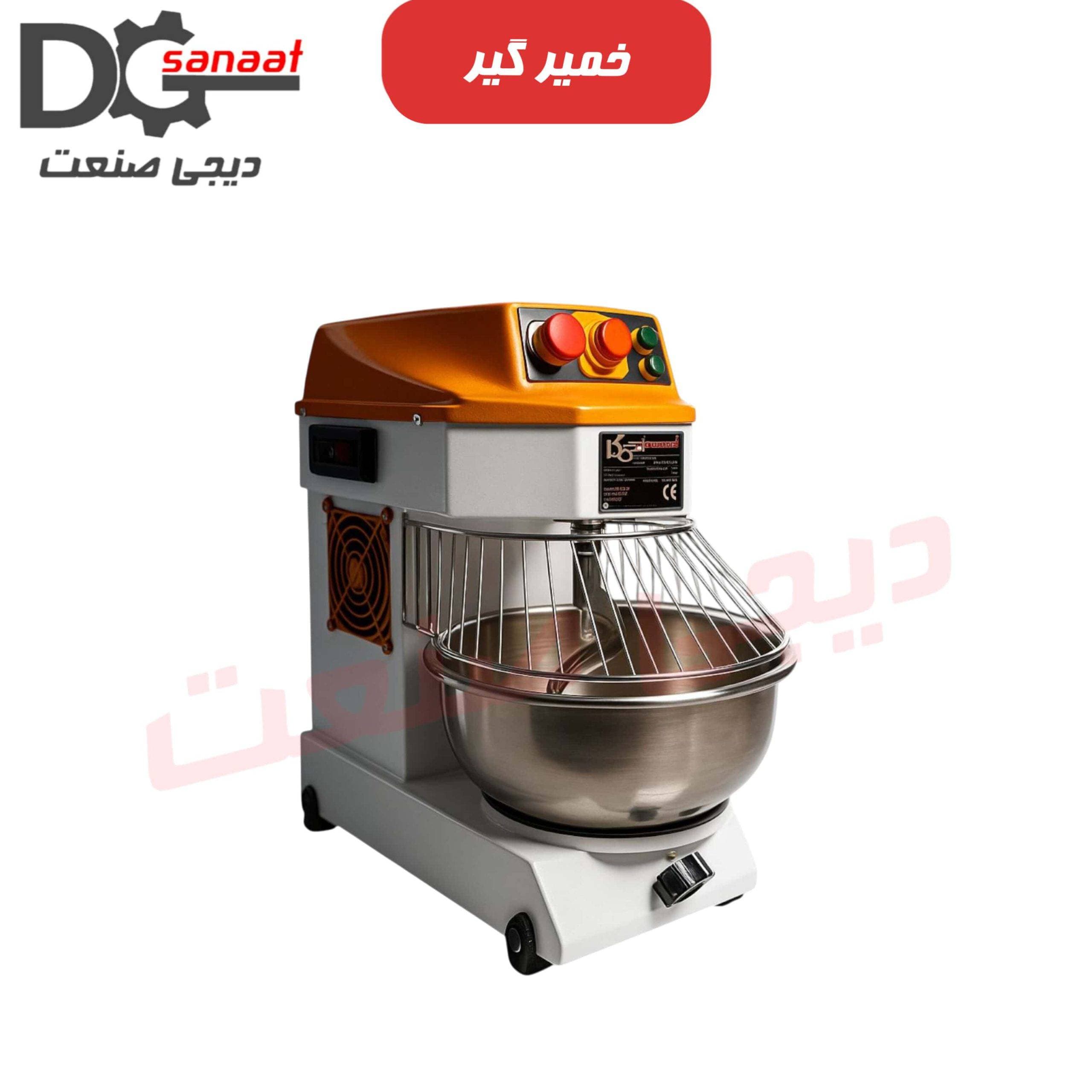 خمیرگیر اسپیرال 5 کیلویی