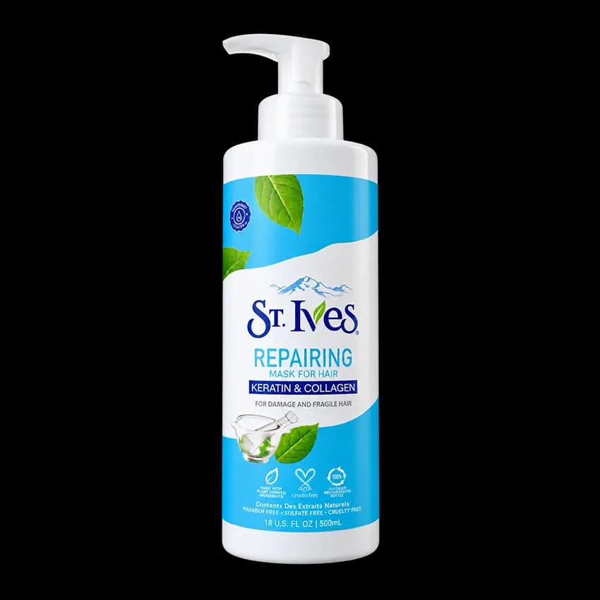 ماسک مو کراتین و کلاژن سنت ایوز با آبکشی ST.Ives