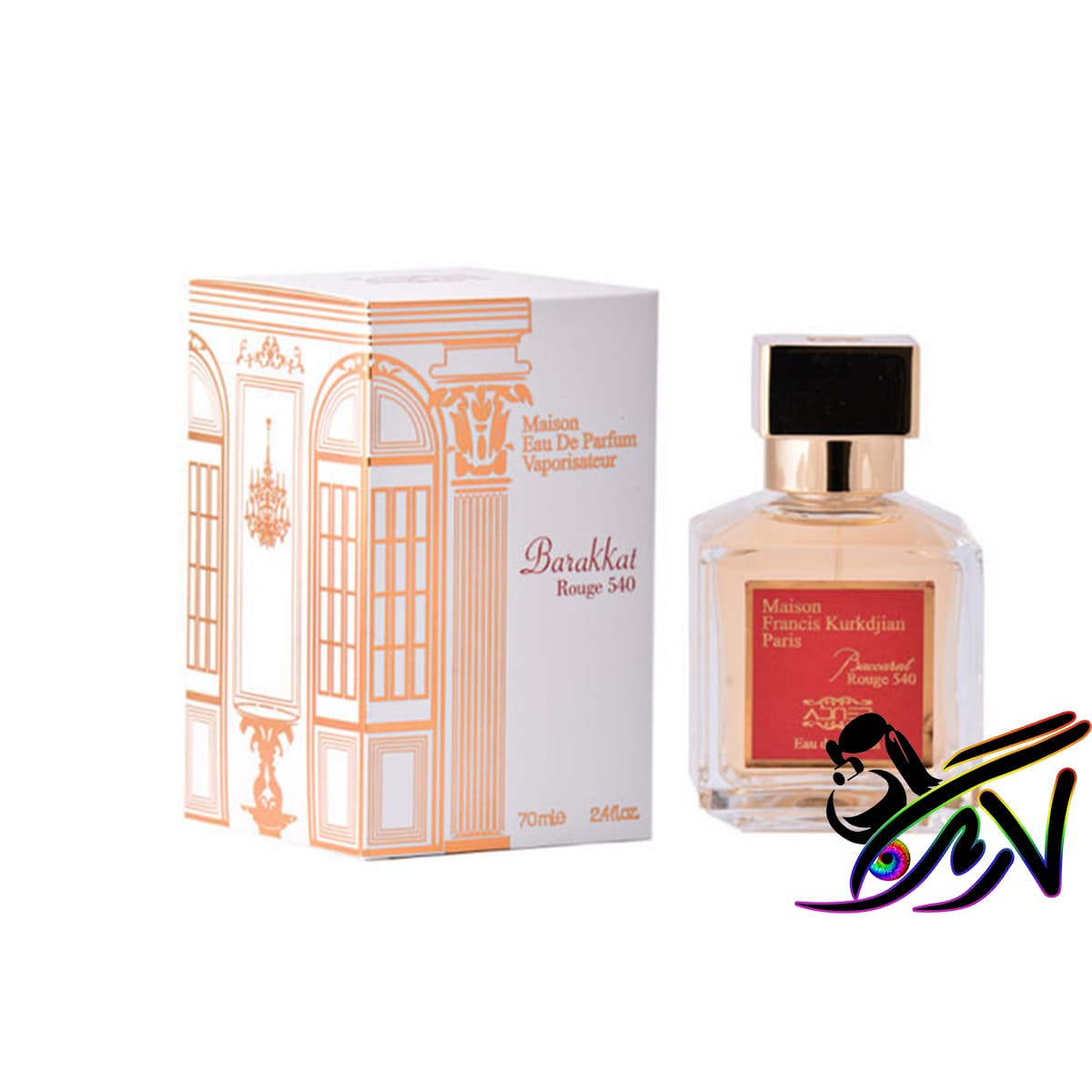 ادو پرفیوم زنانه ابنر مدل Barakkat Rouge 540