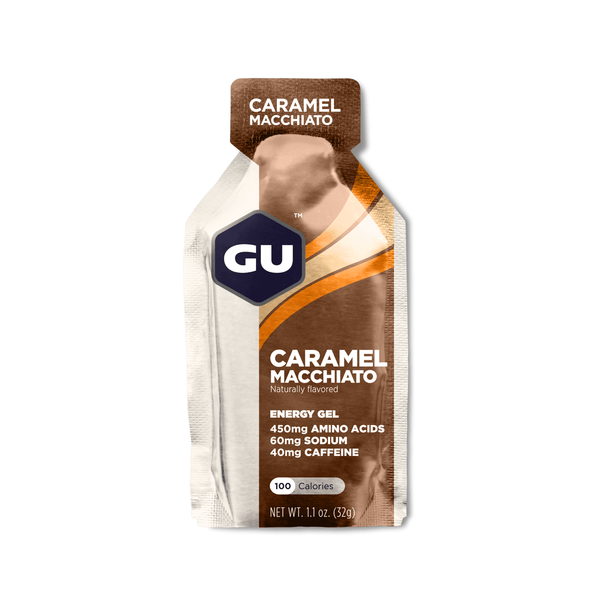 ژل انرژی زا طعم کارامل ماکیاتو کافیئن 40 GU Energy Gel -Caramel Macchiato