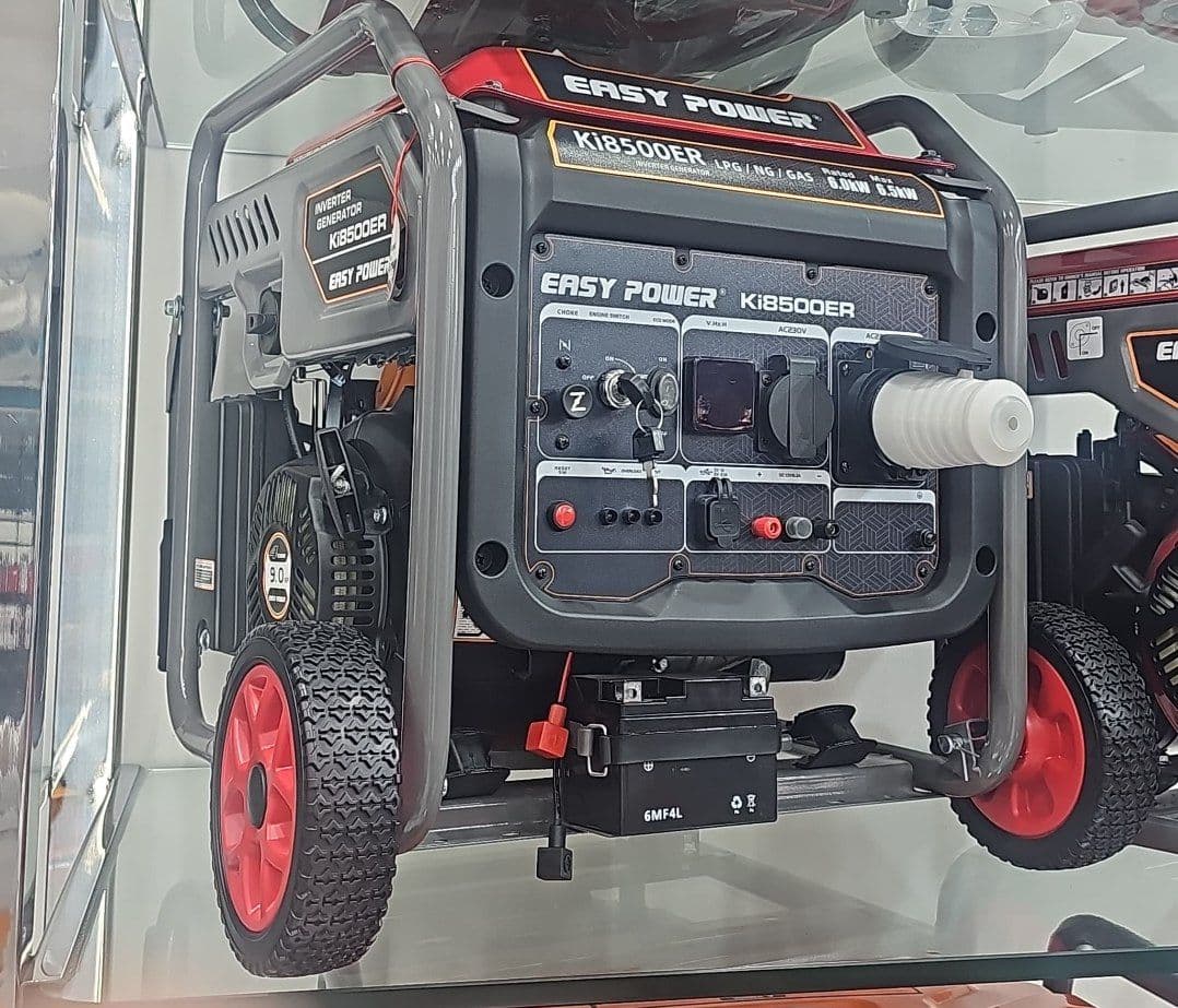 موتور برق 6.5 کیلووات سه گانه سوز استارتی ایزی پاور مدل KI8500ER