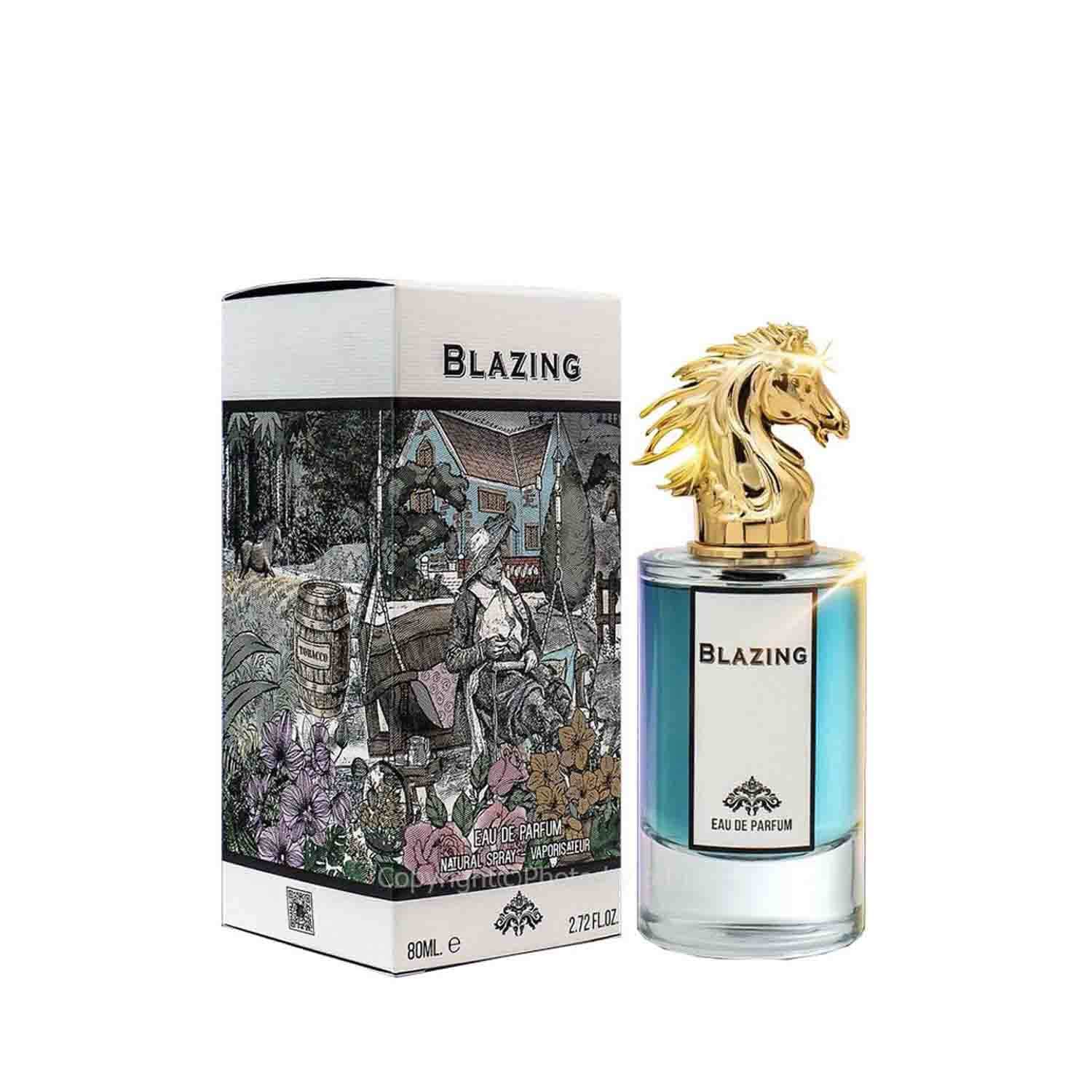 ادکلن بلازینگ (رایحه پنهالیگونز د بلیزینگ مستر سم) مردانه فراگرنس ورد – Fragrance World Blazing