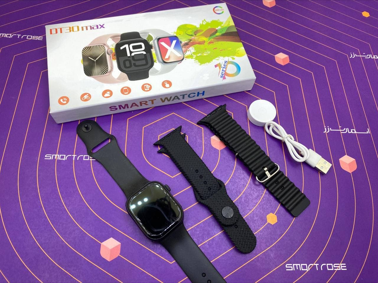 ساعت هوشمند طرح اپل واچ مدل DT30 MAX سری 10 اپل واچ — تصویر ۶