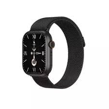 پک ساعت هوشمند طرح اپل واچ مدل Wisme X11 دارای 5 بند و سایز 46 میلی متری — تصویر ۲