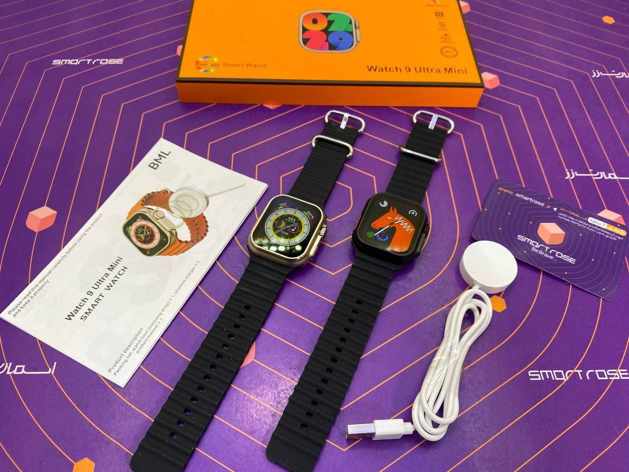 ساعت هوشمند طرح اپل واچ اولترا مدل Watch 9 Ultra Mini — تصویر ۸