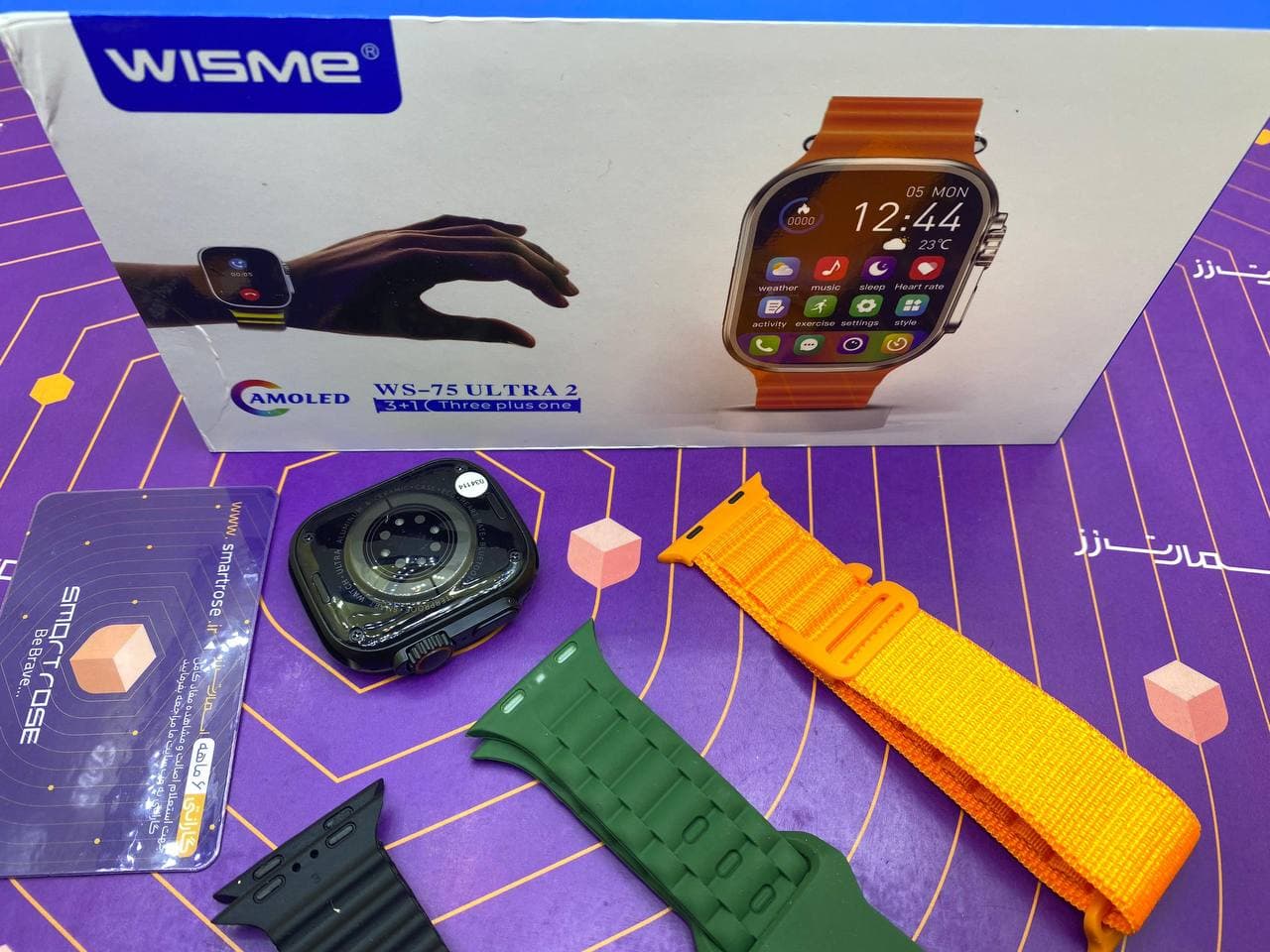 ساعت هوشمند طرح اپل واچ اولترا مدل WS75 Ultra 2 — تصویر ۵