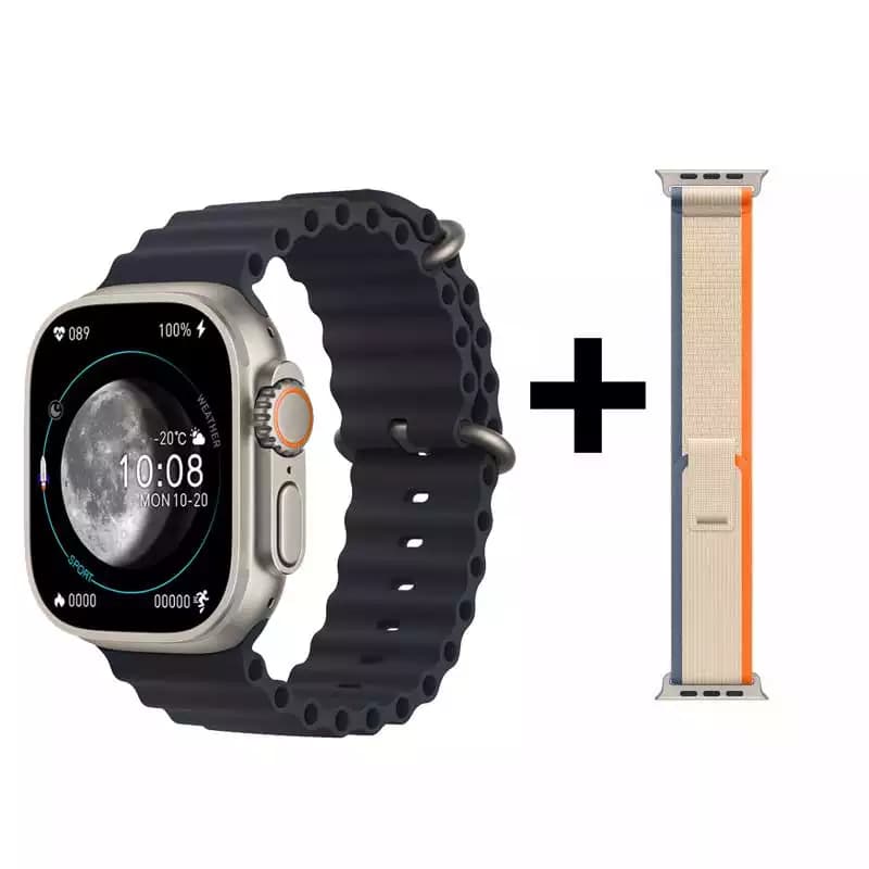 ساعت هوشمند طرح اپل واچ مدل Hk9 ULTRA 2 MAX دارای گالری عکس