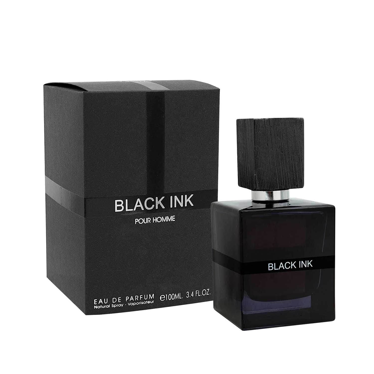 ادکلن بلک اینک پور هوم مردانه (رایحه لالیک انکر نویر (لالیک مشکی)) فراگرنس ورد – Fragrance world black ink