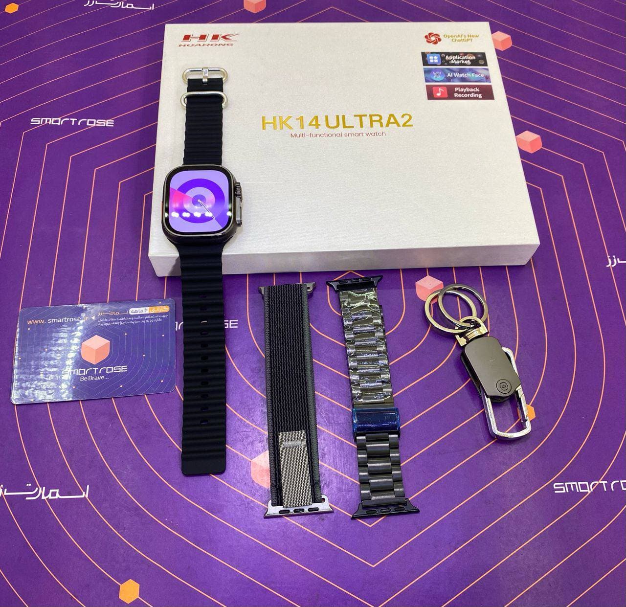 ساعت هوشمند طرح اپل واچ اولترا مدل HK14 ULTRA 2 اصلی و با گارانتی — تصویر ۷